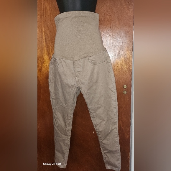 Maternity Jeggins - Tan - Picture 1 of 4